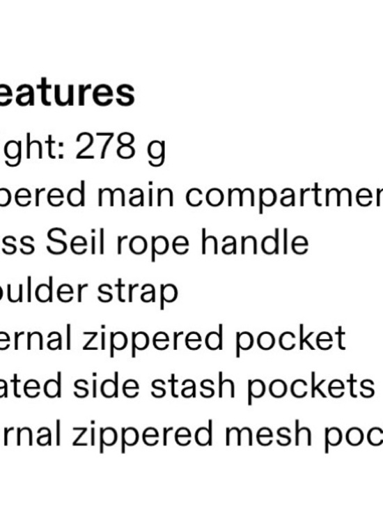 On Running Black Men's Multi-Pocket Crossbody Tote - Picture 4 of 4